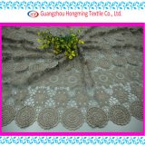 Snow Floral Chemical Lace Embroidery Fabric for Garment