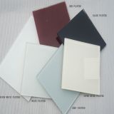 4mm 5mm 6mm White Painted Glass