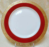 Red Circle&Gold Circle of Ktichenware/Dinnerware/Tableware Setk7041-E7