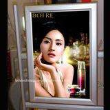 Ultra-Thin LED Aluminum Frame Light Boxes Perfume Ads