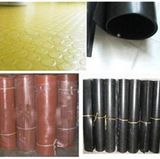 Black Red Yellow Abrasion Resiatance SBR Rubber Sheet / Roll