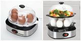 Double Layer of Food Steamer and Egg Boiler