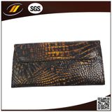 Hot Sale Lady 100% Genuine Crocodile Leather Wallet