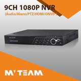 Mvteam 9CH Network Video Recorder Full HD Digital DVR Factory Wholesale