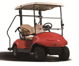 Red Smooth 2 Seater Small Electric Golf Cart with Kids Stand Plate (EQ9022)