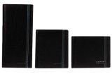 High Quality Genuine Leather Classic Style Bifold Wallets for Men