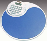 Round Mousepad With Rotating Calculator