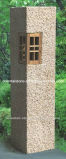 Granite Japan Rectangle Lantern, Garden Outdoor Stone Lantern