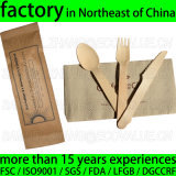 Disposable Cutlery Kit, Birch Wood Cutlery Tableware