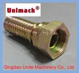 Metric Female Thread Hydraulic Hose Fitting with Swivel Nut