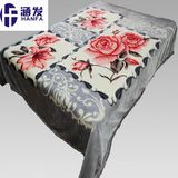 China Whoelsale Raschel Blanket Weft Blanket