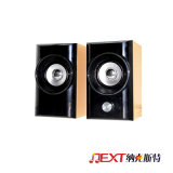 Wooden Speakers with 220V Power Plug
