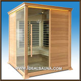 European Design Deluxe Comfortable Infrared Sauna for 4 Persons Sauna (IDS-L04)
