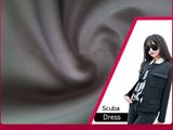 Polyester DTY Dyed Knit Scuba Interlock Textile
