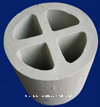 Chemical Packing Ceramic Cross-Partition Ring for Drying, Cooling Tower of Chemical, Coal Gas, Petroleum, Environmental Industry-China Supplier