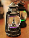 Polyresin Eiffel Tower Christmas Decoration Water Globe