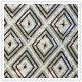Cube Design Sequin Embroidery-Flk283