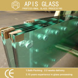 8mm/10mm/12mm Shower Door Glass with Grooves/Holes/Polished