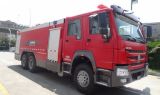 Sinotruk 6*4 Fire Truck with 15000kg Water Tanker and 3000kg Foam Tanker