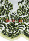 Wedding Dress Fabric Machinery Embroidery/Lace Embroidery for Garments (SLS1169)