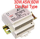 30W, 45W, 60W DIN Rail Type Switching Power Supply