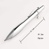 Plain Silver Cello Ball Pen