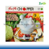 Transparent Swift Chopper White Green Manual Operation Multi-Function Broken Food Machine