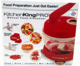 Kitchen King PRO. Food Pre & Storge, Multi-Function Slicer, Vegetable Chooper (TV156)