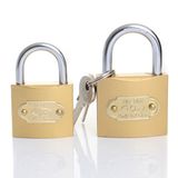 High Quality Brass Pianted Iron Padlock