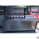 Food Kiosk Counter Top with Inside Service Equipment