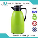 Colorful Glass Inner Plastic Handle Tea Flask Jug (JGEL)