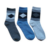 Full Terry Men Socks with Computer Design Ms-70