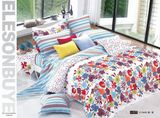 Reactive Printed Bed Linens