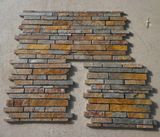 Strip Natural Slate Mosaic Decorative Tile