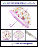 Apollo Rain Clear Umbrella, Poe PVC Umbrella, Transparent Umbrella with Printing