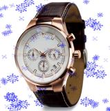 High Quality Quartz Watch, Leather Watch 15145