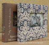 Pattern Design Fabric Photo Albums with Window