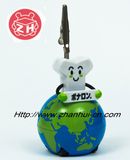 Plastic Smile Face Toy with Gear (ZH-PT004)