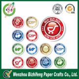 Custom Round Removable Adhesive Paper