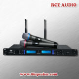 Professional Dual Channel UHF Wireless Microphone System for Handset or Handheld Microphone Use