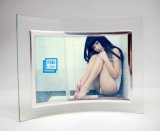 Curved Glass Photo Frame