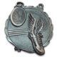 Custom 3D Medal with Antique Silver Finish