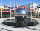 Globe Stainless Steel Sculpture
