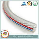 1 Inch Transparent Plastic Wire Braided Vacuum Pump Hose