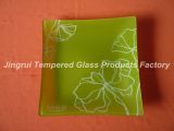 Square Glass Plate (JRFCOLOR0049)
