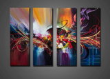 100% Handpainted Abstract Decorative Canvas Abstract Painting