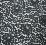 2013 Black Nylon and Cotton Lace Fabric