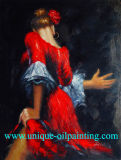 Oil Painting, Dancing Oil Painting, Decoration Oil Painting