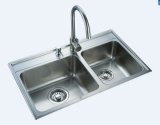 18gauage Stainless Steel Kitchen Sink with Double Bowls