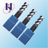 Solid Carbide Cutter 3 Flutes End Mill Cutting Tools for Aluminum